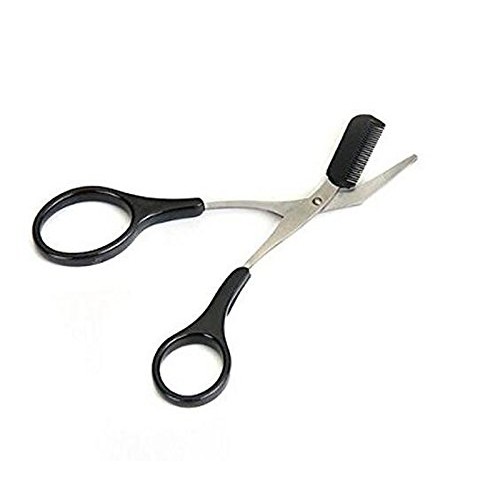 1 Pcs Professional Precision Trimmer Eyebrow Shear Scissors Hair Remover with...