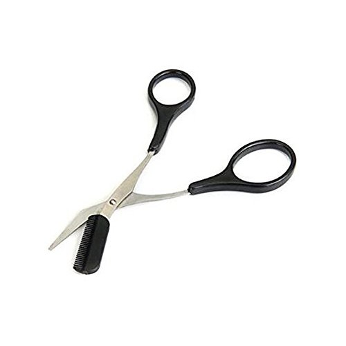1 Pcs Professional Precision Trimmer Eyebrow Shear Scissors Hair Remover with...