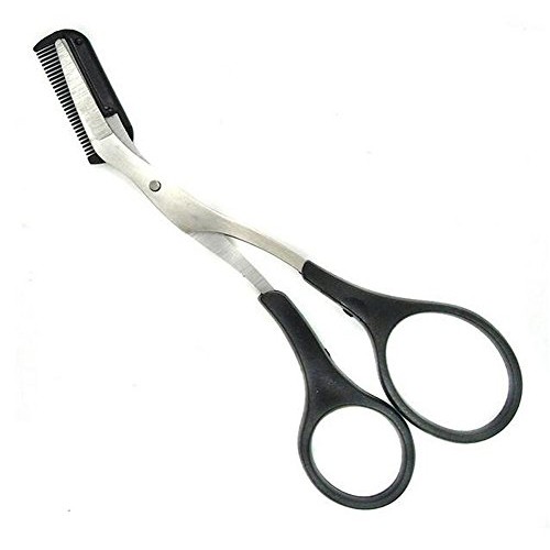 1 Pcs Professional Precision Trimmer Eyebrow Shear Scissors Hair Remover with...