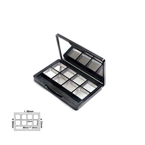 Empty Eye Shadow Palette Container Lipstick Cosmetic Cream Tray Multi-lattice...