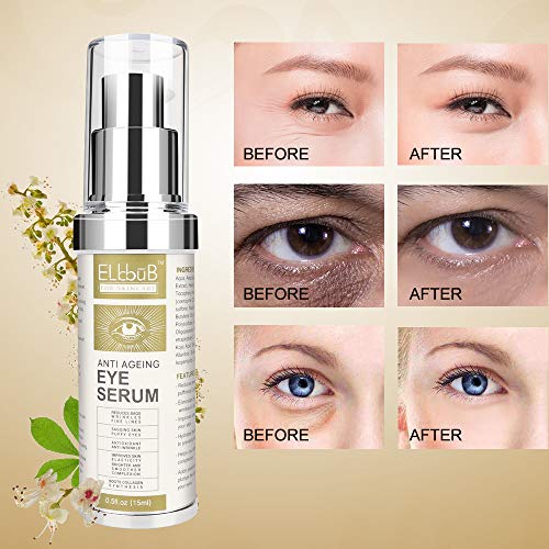 Anti Ageing Eye Serum - Eye Cream - Anti Wrinkle Eye Serum for Puffy Eyes, Da...
