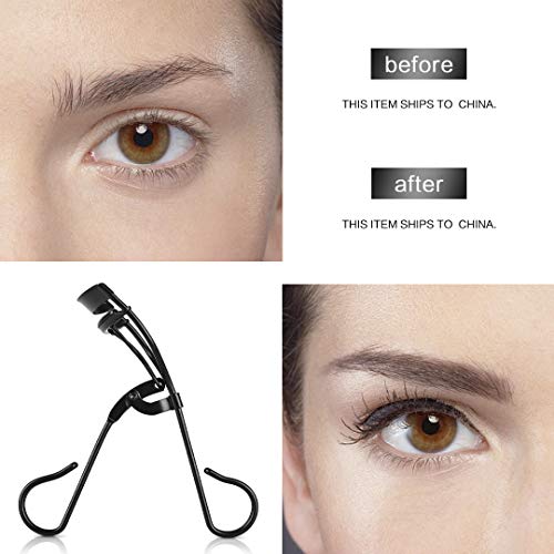 ELDA Eyelash Curler Golden Professional Lash Curler Set for Women with Eyelas...