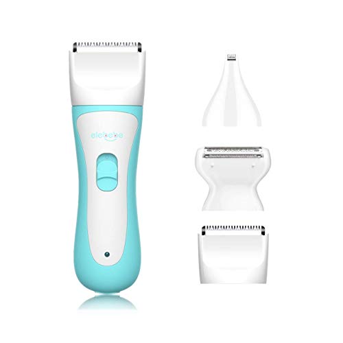Baby Hair Clippers - Cordless kid Hair Trimmers with 3 Cutting Heads & 3 Guid...