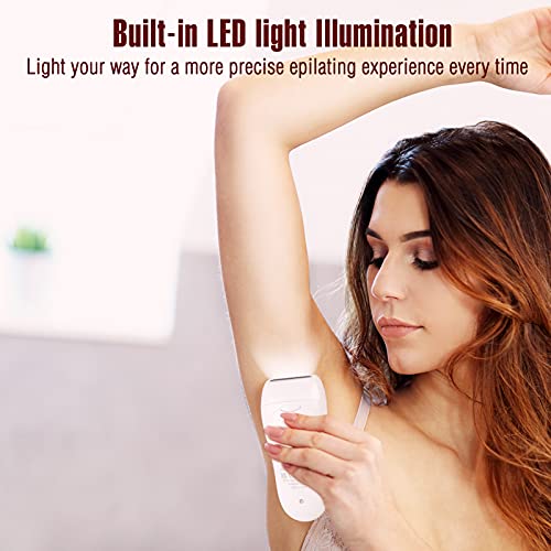 Epilator for Women - 3 in 1 Epilators Hair Removal for Women with Lady Shaver...