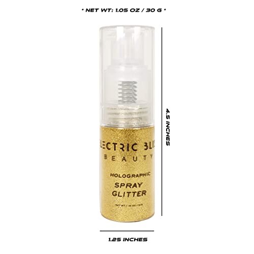 30 Grams Loose Glitter Spray - Holographic Glitter Spray - Cosmetic Grade - M...