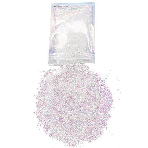 Iridescent - Biodegradable Glitter for Festivals, Crafts, Cosmetics - Eco Fri...