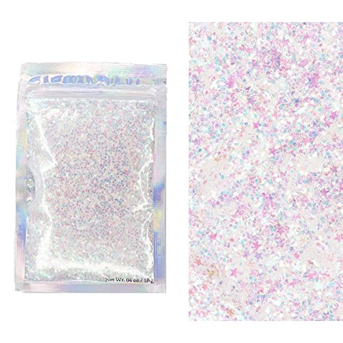Iridescent - Biodegradable Glitter for Festivals, Crafts, Cosmetics - Eco Fri...