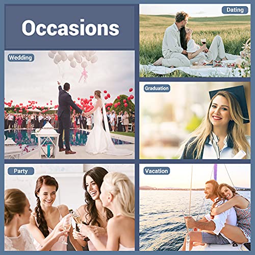 Curling Iron Wand Set Hair Barrels 6 in 1 with Heated Setting and Display Wir...