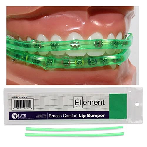Element Braces Comfort Lip Bumper (Green) - Orthodontic - Dental