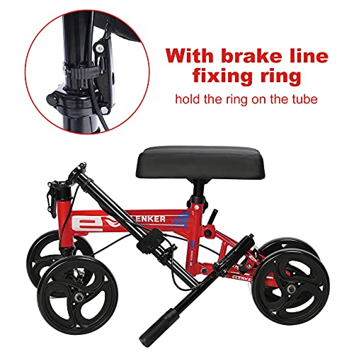 ELENKER Economy Knee Scooter, Steerable Knee Walker, Foldable Knee Scooters f...