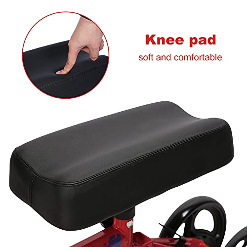 ELENKER Economy Knee Scooter, Steerable Knee Walker, Foldable Knee Scooters f...