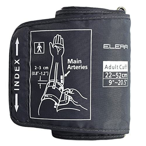 Extra Large Blood Pressure Cuff, ELERA Replacement Extra Large Cuff Applicabl...