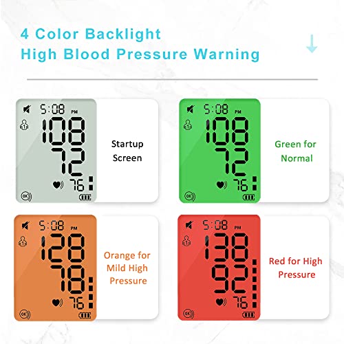 Large Cuff Blood Pressure Machine, Elera 5.56-18.96 Automatic Digital High Bl...
