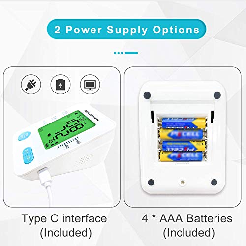 Large Cuff Blood Pressure Machine, Elera 5.56-18.96 Automatic Digital High Bl...