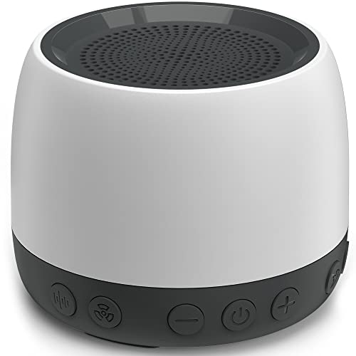 elesories White Noise Machine, Sound Machine with13 Non Looping Natural Sooth...