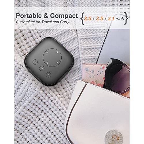 White Noise Machine, elesories Sound Machine Sleep Therapy for Adults Baby Ki...