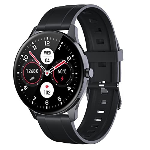 Elexus SmartWatches for Men Women,Fitness Tracker Heart Rate Monitor Activity...