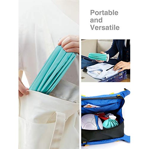 elitehood Ice Bag Ice Pack, Reusable Ice Bag [11" 9" 6"] & 3 Pack Refillable ...