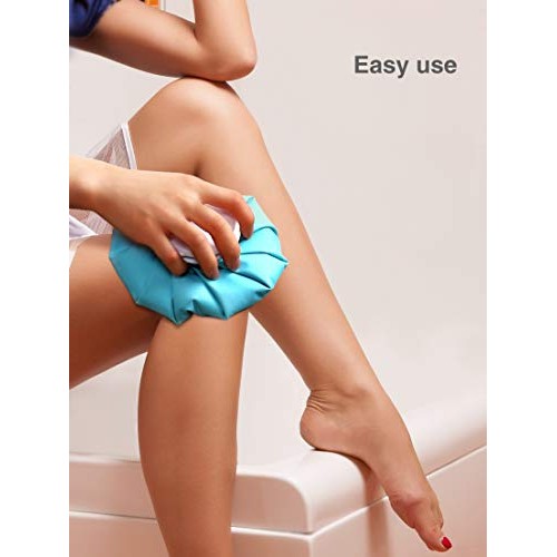 elitehood Ice Bag Ice Pack, Reusable Ice Bag [11" 9" 6"] & 3 Pack Refillable ...