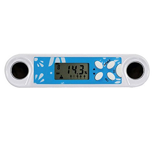 Mini BMI Body Fat Analyzer Fitness Monitor Controller Digital White Fat Loss ...