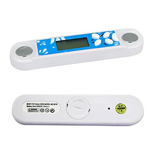 Mini BMI Body Fat Analyzer Fitness Monitor Controller Digital White Fat Loss ...