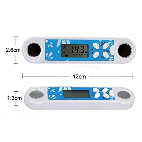 Mini BMI Body Fat Analyzer Fitness Monitor Controller Digital White Fat Loss ...