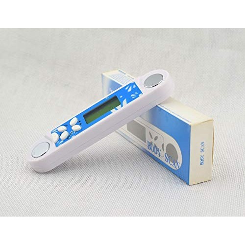 Mini BMI Body Fat Analyzer Fitness Monitor Controller Digital White Fat Loss ...