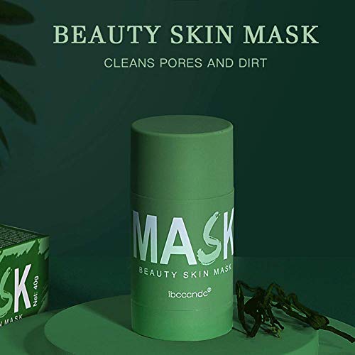 Green Tea Purifying Clay Clean Face Mask, Cleansing Mask Mud Mask for Men and...