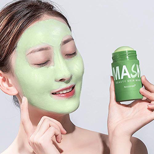 Green Tea Purifying Clay Clean Face Mask, Cleansing Mask Mud Mask for Men and...