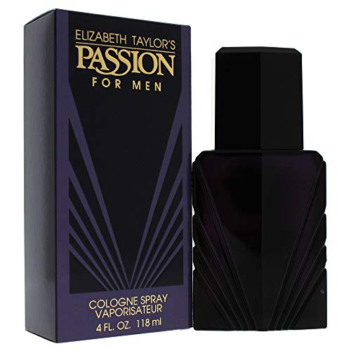 Men's Cologne Fragrance Spray by Elizabeth Taylor, Passion, 4 Fl Oz