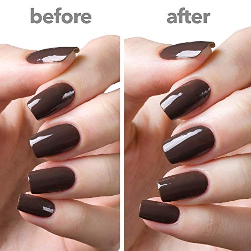 ella+mila - In a Rush | Quick Dry Top Coat | Clear Nail Polish | Shiny & High...