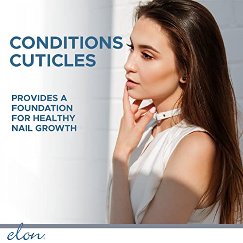 Elon Essential Cuticle Oil for Nails w/ Almond Oil Extract - Jojoba Oil & Vit...