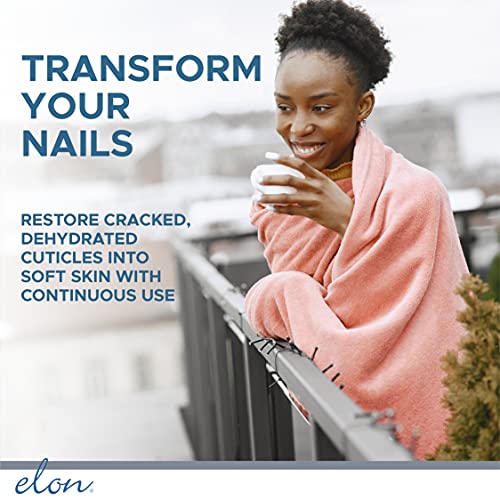 Elon Essential Cuticle Oil for Nails w/ Almond Oil Extract - Jojoba Oil & Vit...