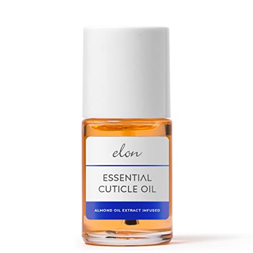 Elon Essential Cuticle Oil for Nails w/ Almond Oil Extract - Jojoba Oil & Vit...