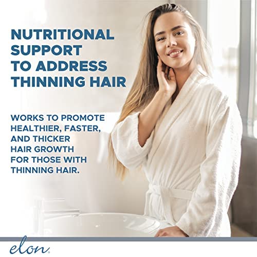 Elon R3 Hair Growth Supplement for Women – Hair Growth Vitamins w/Biotin & Co...