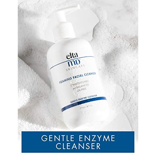 EltaMD Foaming Facial Cleanser, Gentle for Sensitive and Acne Prone Skin , Oi...