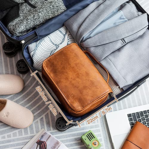 Elviros Toiletry Bag Hanging Travel Organizer for Men and Women, 3 in 1 Multi...