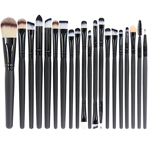 EmaxDesign 20 Pieces Makeup Brush Set Professional Face Eye Shadow Eyeliner F...