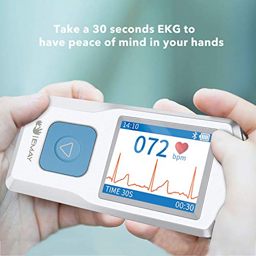 EMAY Portable ECG Monitor (for iPhone & Android, Mac & Windows) | Wireless EK...