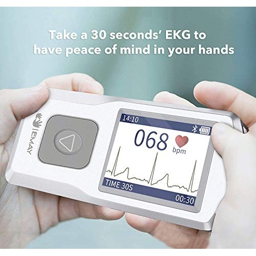 EMAY Portable EKG Monitoring Device (for iPhone & Android, Mac & Windows) | P...