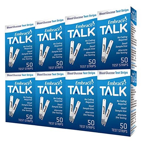 Embrace TALK Test Strips Bundle 400 Ct