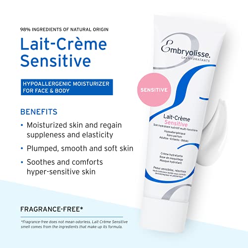 Embryolisse Lait-Crème Sensitive (98% Ingredients of Natural Origin) Face Cre...