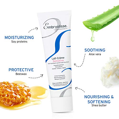 Embryolisse Lait-Crème Sensitive (98% Ingredients of Natural Origin) Face Cre...