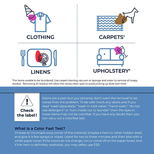 Emergency Stain Rescue Stain Remover – All Purpose Direct Spray For Carpet, U...