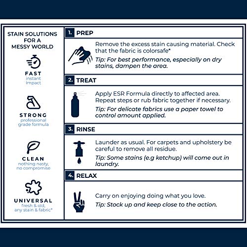 Emergency Stain Rescue Stain Remover – All Purpose Direct Spray For Carpet, U...