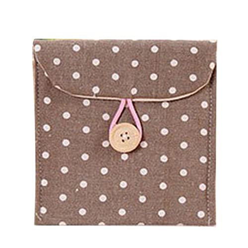 Emilykylie Sanitary Napkins Bag Menstrual Cup Pouch Nursing Pad Holder Cute P...