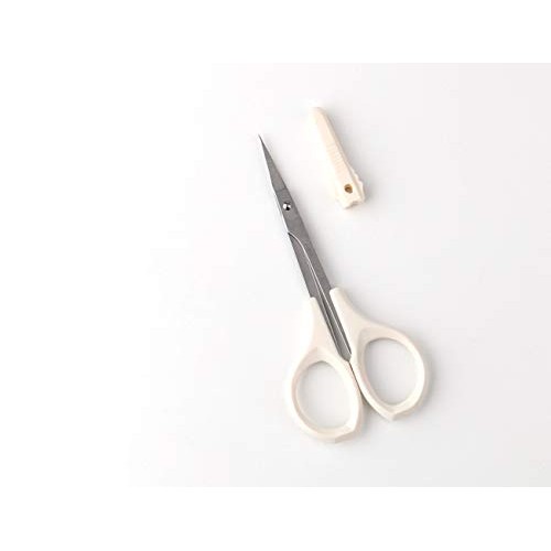 EMILYSTORES 4 Inch Stainless Steel Premium Manicure Scissors 1PC Multi-Purpos...