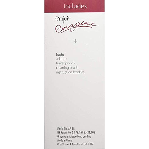 Emjoi eMagine AP-18 Epilator - with Dual Opposed Head - 72 Tweezers Hair Remover