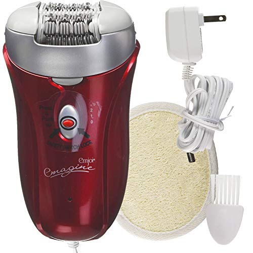 Emjoi eMagine AP-18 Epilator - with Dual Opposed Head - 72 Tweezers Hair Remover