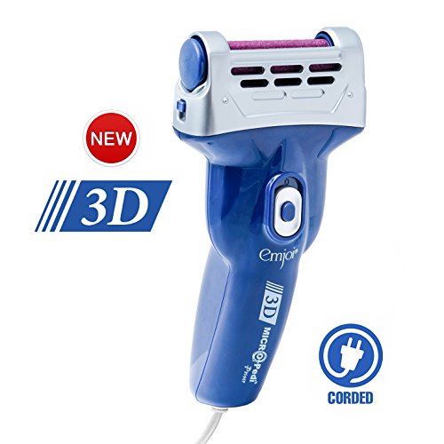 Emjoi Micro-Pedi 3D POWER Callus Remover with Xtreme Coarse Soft & Flexible R...